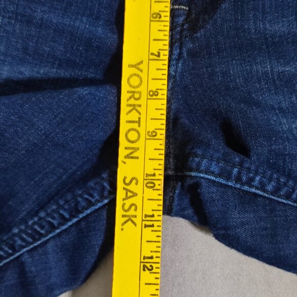 Silver Jeans women's size 14/L34 indigo blue Suki Mid Straight Super stretch - Picture 15 of 16